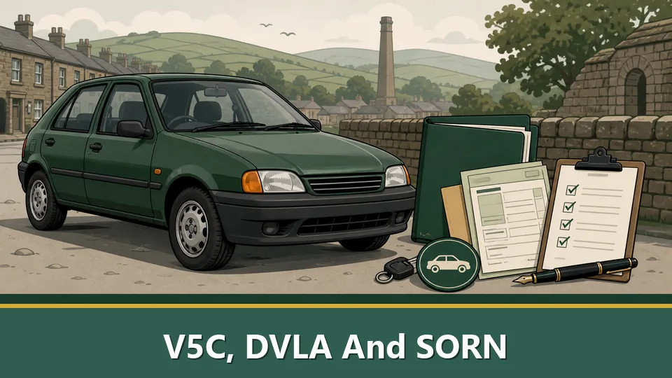 V5C, DVLA And SORN