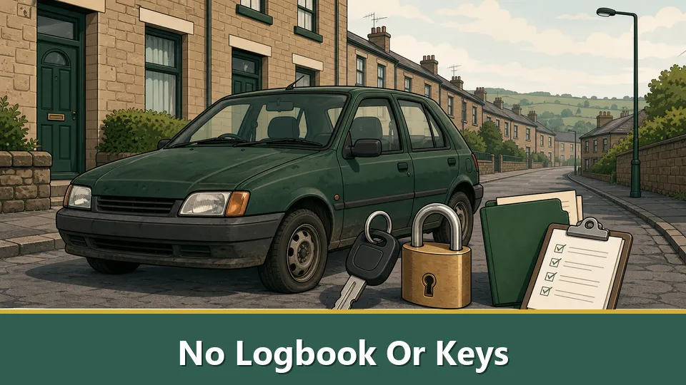 No Logbook Or Keys